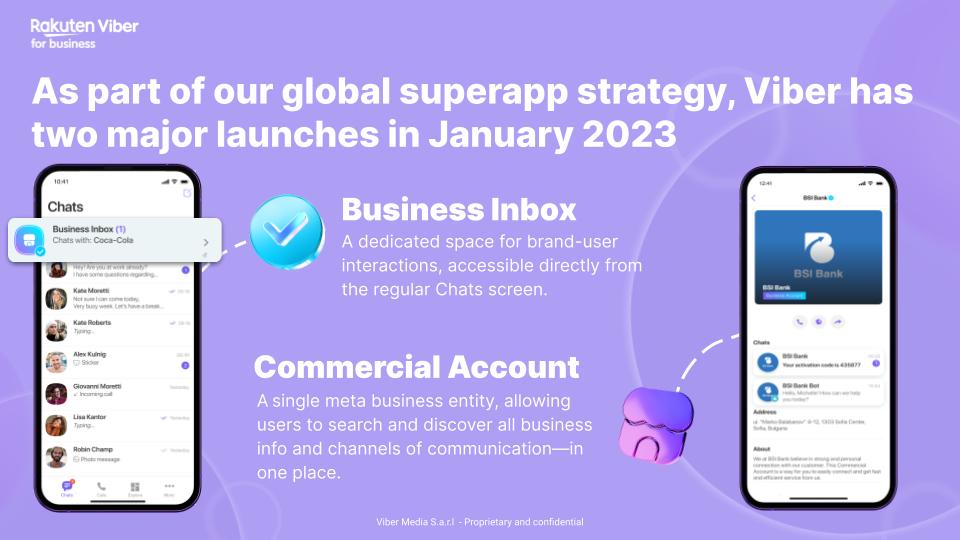 Viber: Business Inbox và Commercial Account – Giải pháp tối ưu cá nhân hóa tương tác