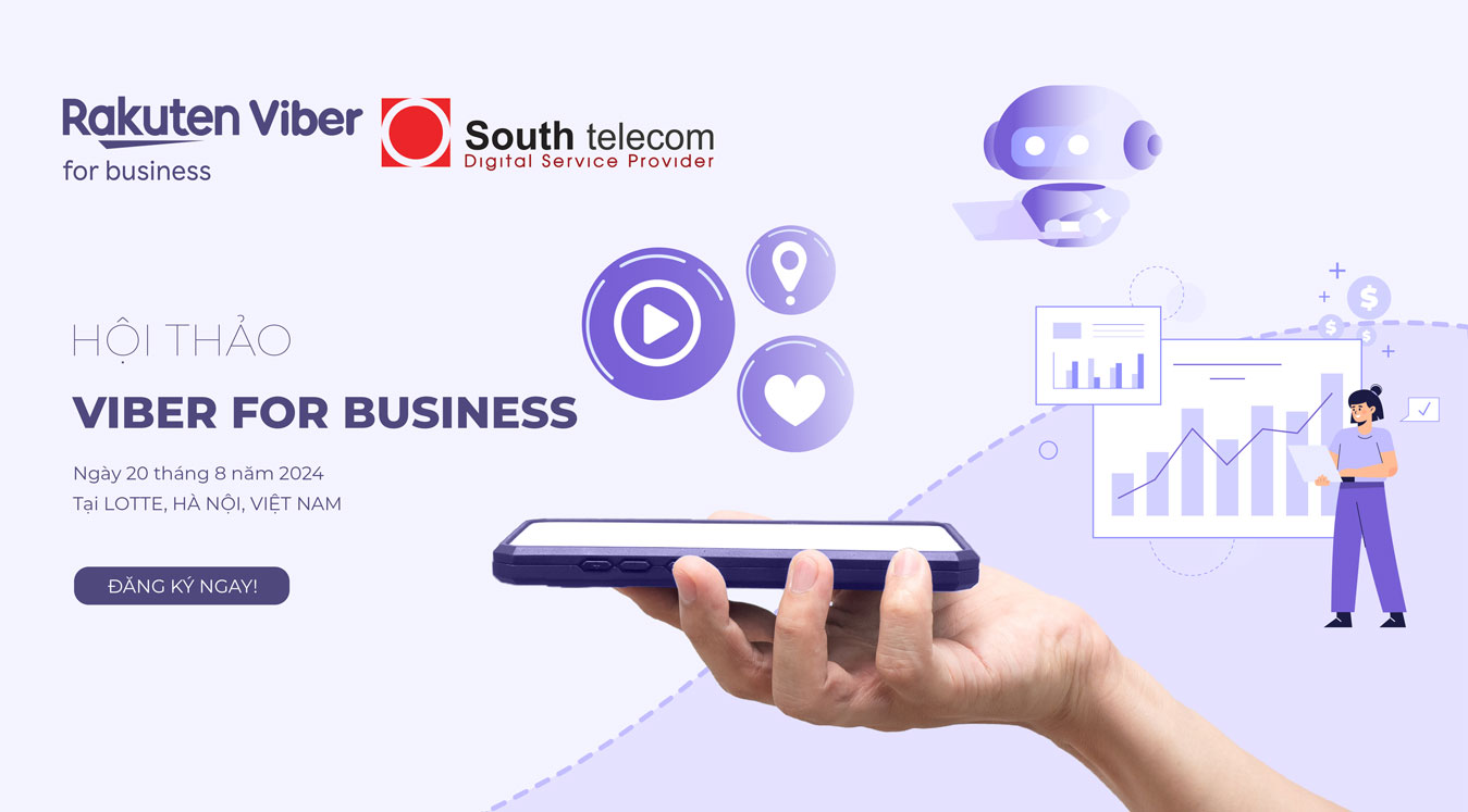 Hội thảo giải pháp của Viber for Business để đạt mục tiêu kinh doanh