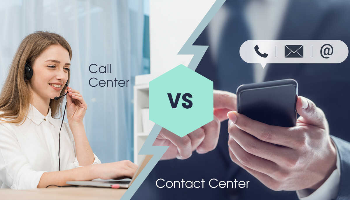 sự khác biệt giữa call center và contact center